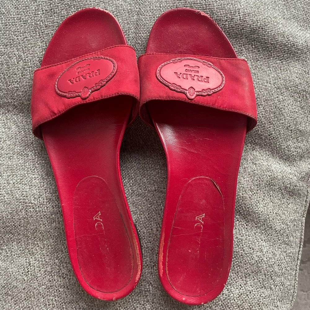 Vintage Prada Slides